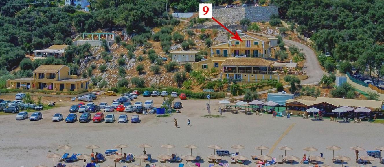Nikos Kalamaki Corfu Apraos Esterno foto